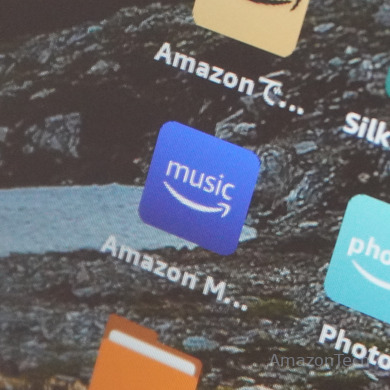 Amazon Fire 7タブレットのAmazon Music