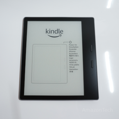 Amazon Kindle Oasisタブレットの画面